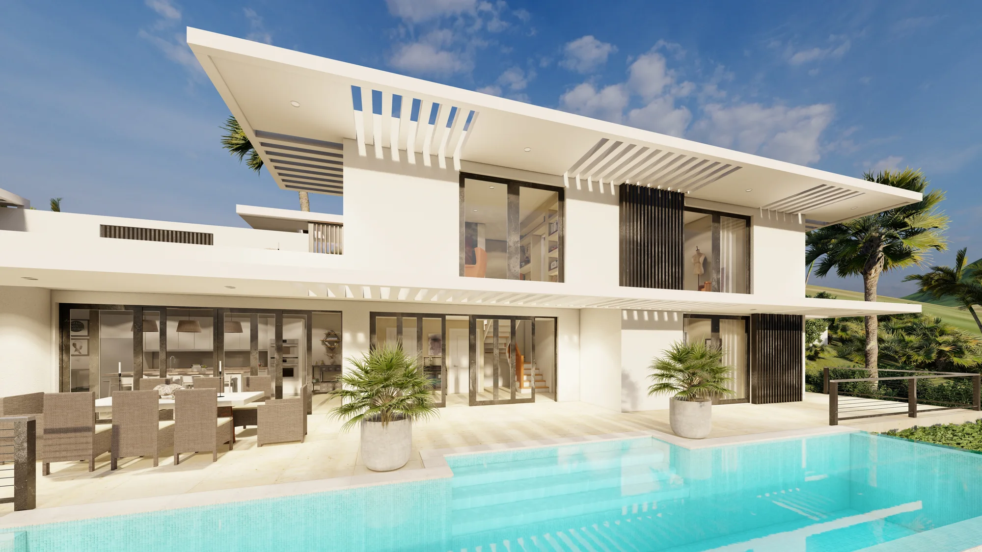 Contemporary Bauhu private residence
