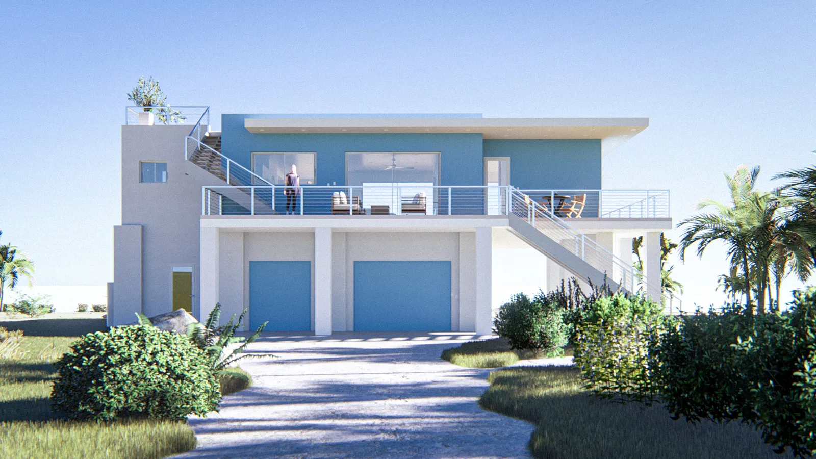 CAT ISLAND Bauhu model residence