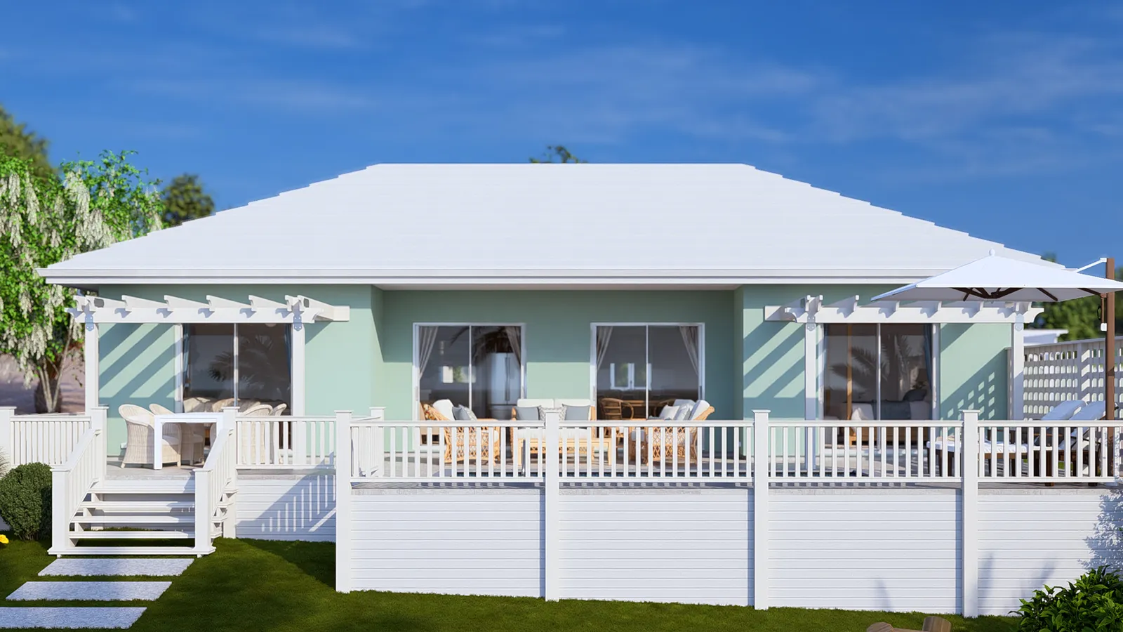 COCONUT VILLA 2 Bauhu model residence