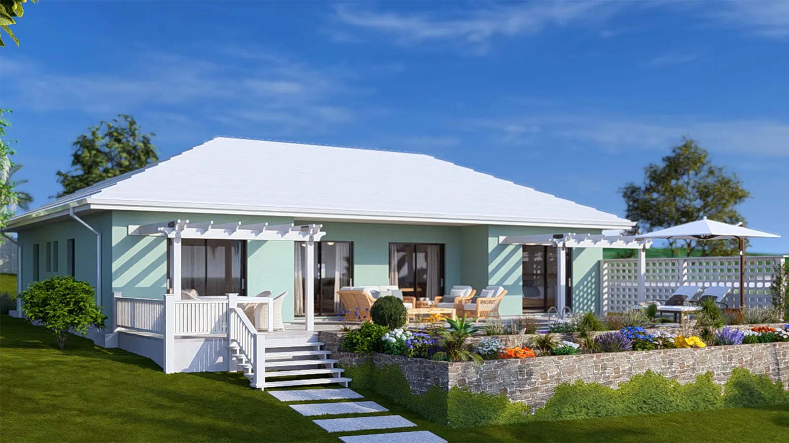 COCONUT VILLA 3 Bauhu model residence
