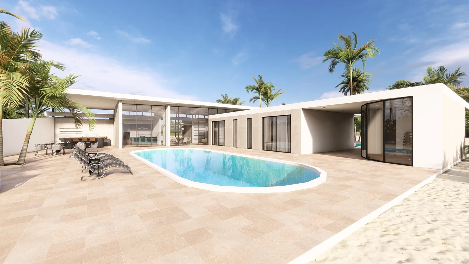 MOONSTONE Bauhu model residence