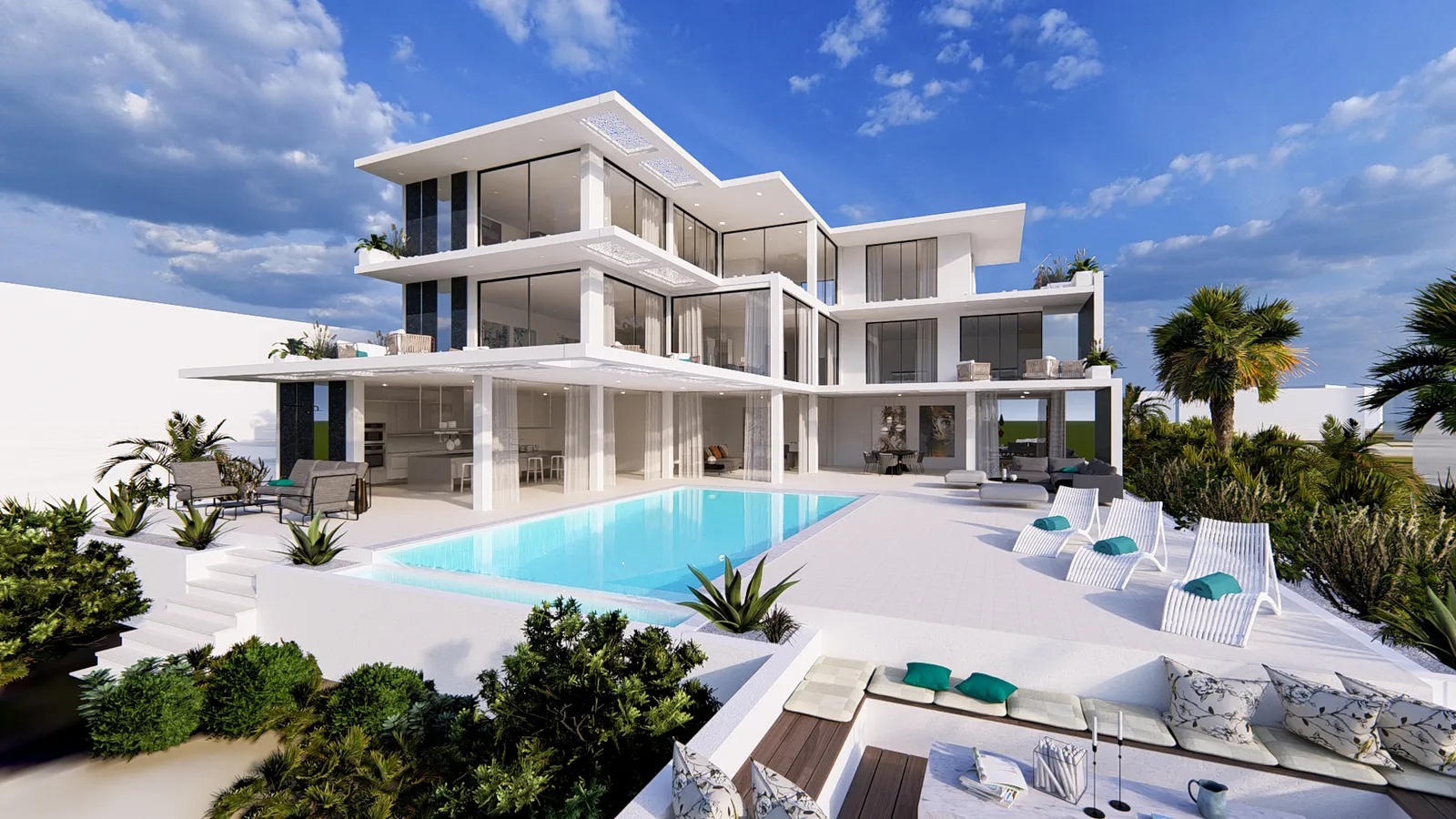 SKYLINE Bauhu model residence