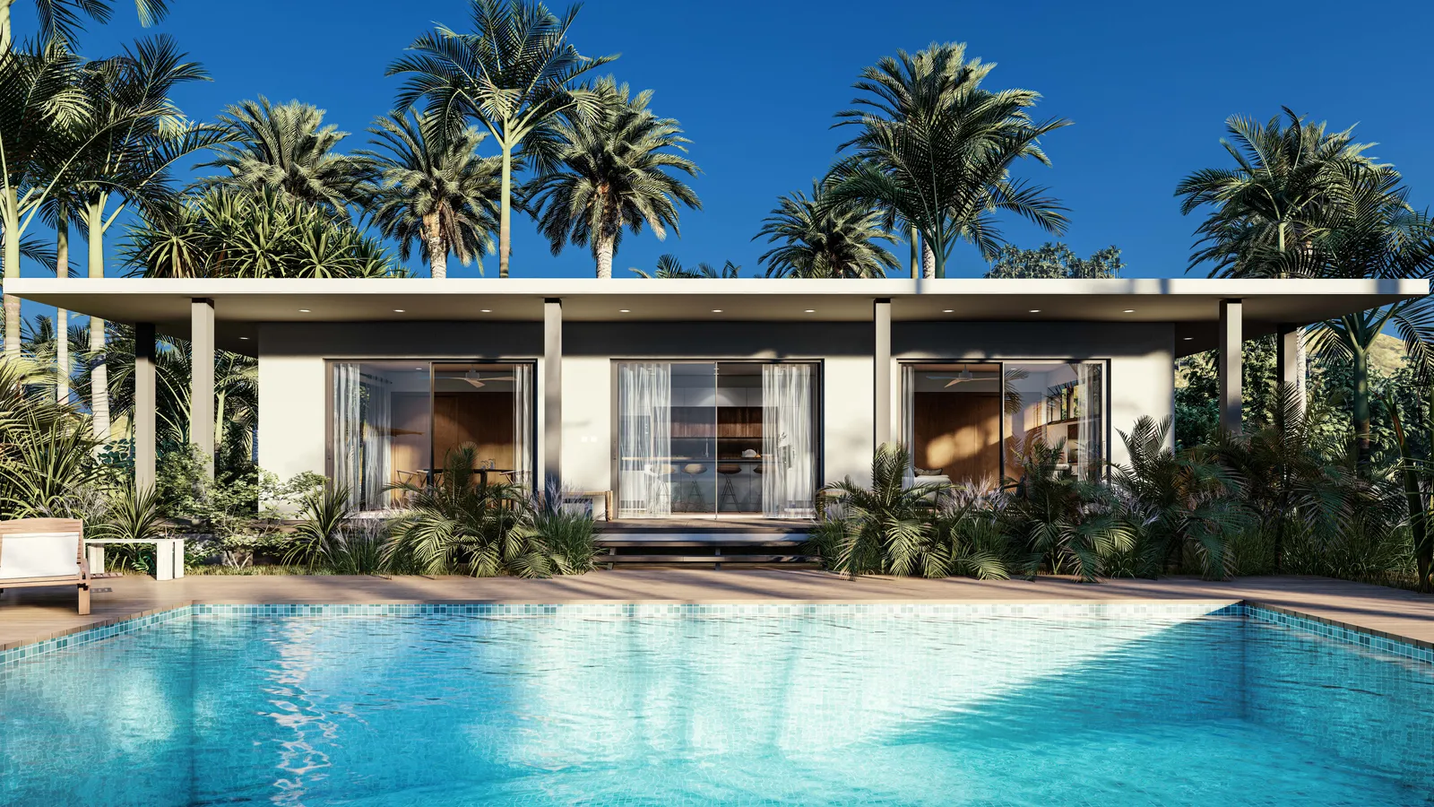 SUNSET COVE Bauhu model residence