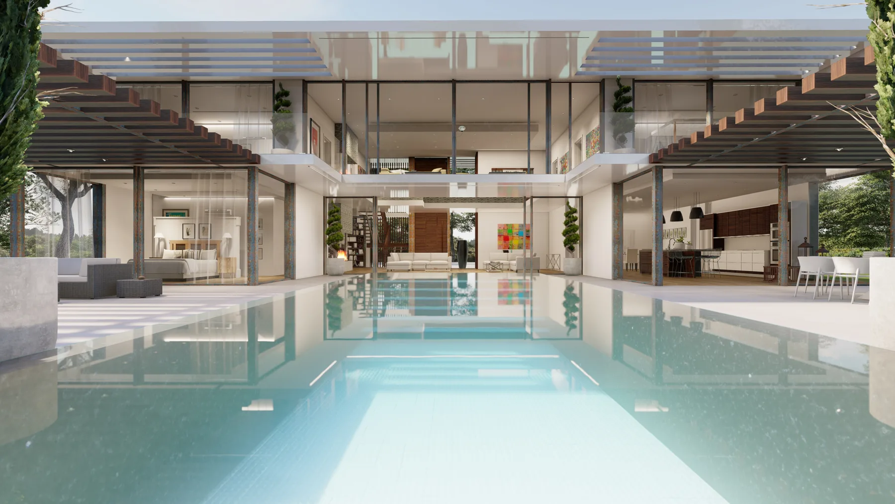 Cap d Antibes Bauhu residence facade